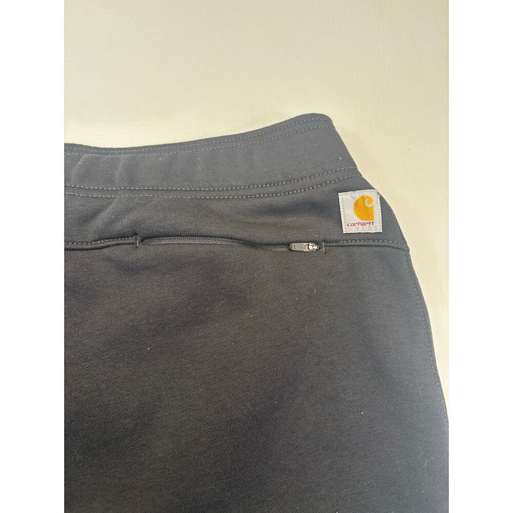 Carhartt WIP Chase Sweat Pants Black/Gold Logo Mens Size Joggers - Picture 5 of 6